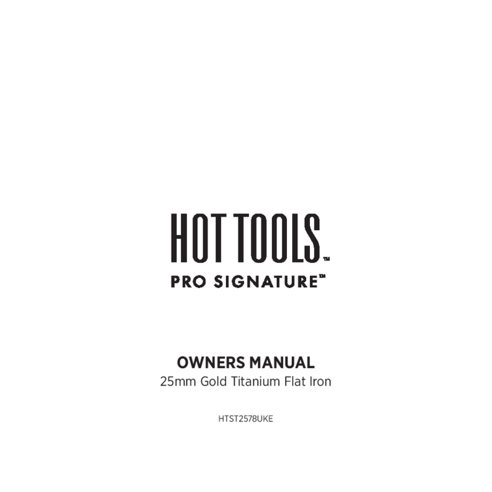 Hot Tools Straightener 7