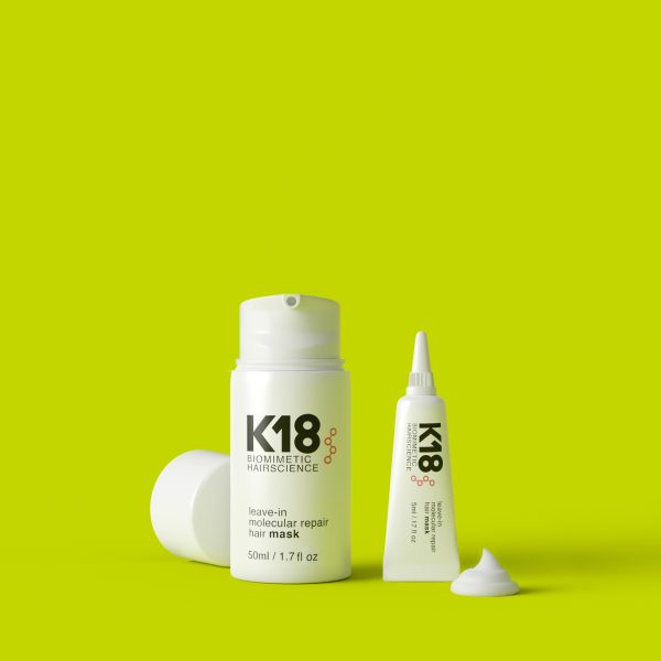 K18 Damage Shield shampoo en Molecular Repair Mask set voor beschadigd haar