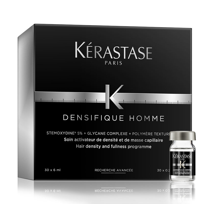 Kérastase Densifique Homme Cure Coffret à 30 Ampullen voor Dun Haar