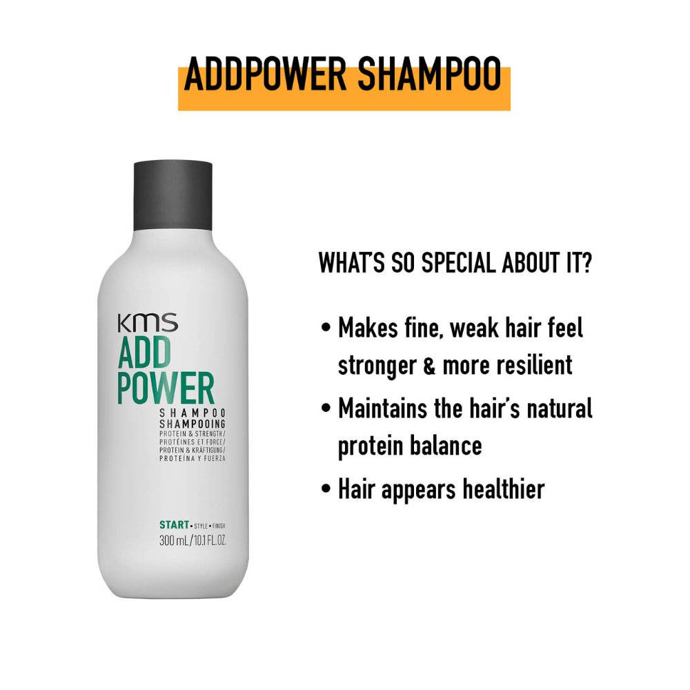 KMS Addpower Shampoo uitleg