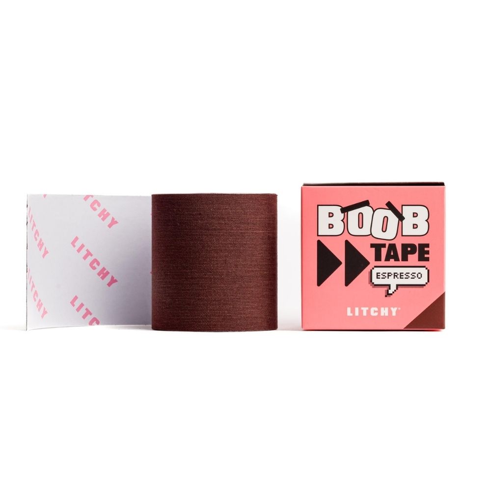 Litchy Boob Tape Espresso