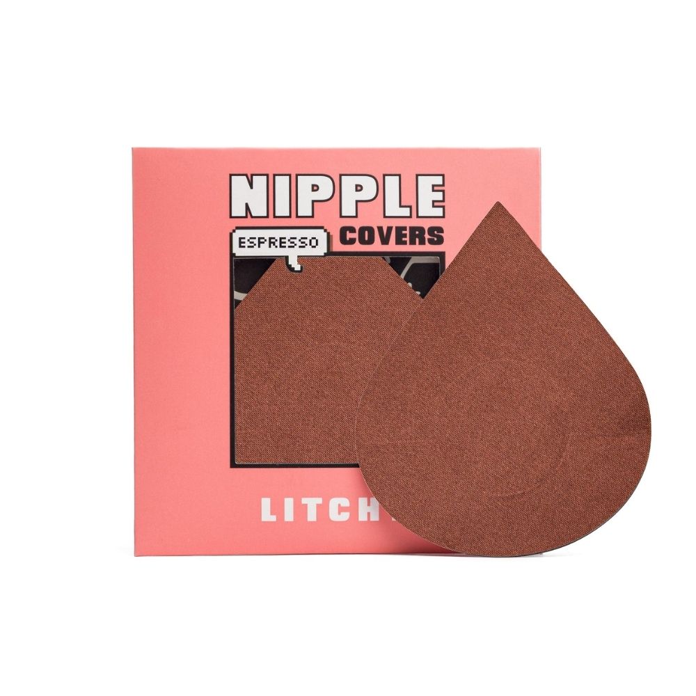 Litchy Nipple Covers Espresso