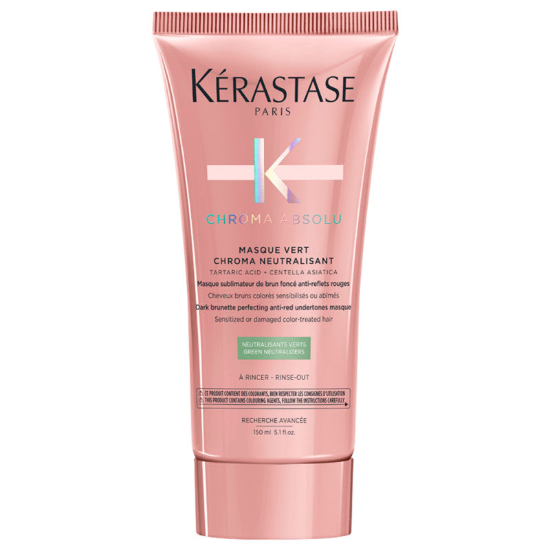 Kérastase Chroma Absolu Masque Vert Chroma Neutralisant Anti-Rood Haarmasker 150ml