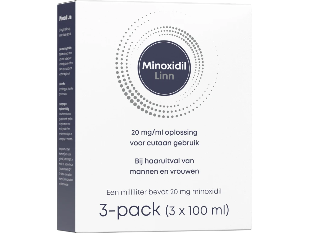 Linn Minoxidil 2%  3-pack