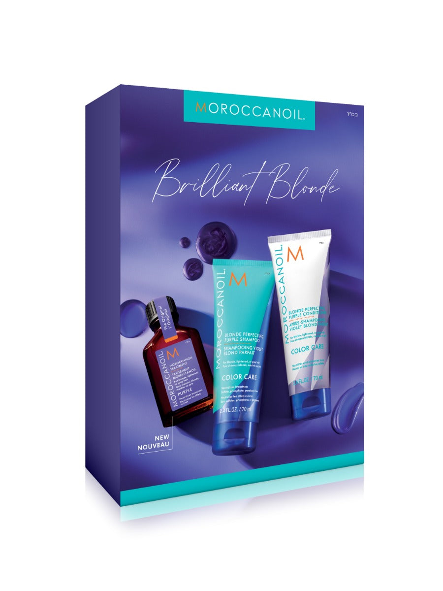 Moroccanoil Birlliant Blonde Discovery Set