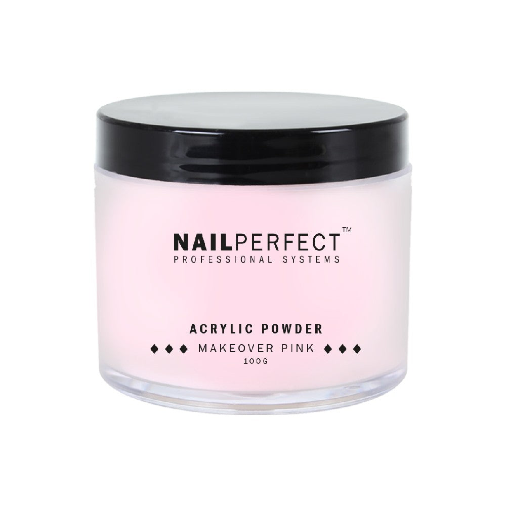 Nail Perfect Acrylic Powder Makeover Pink