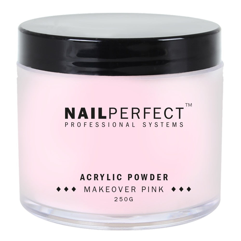 Nail Perfect Acrylic Powder Makeover Pink