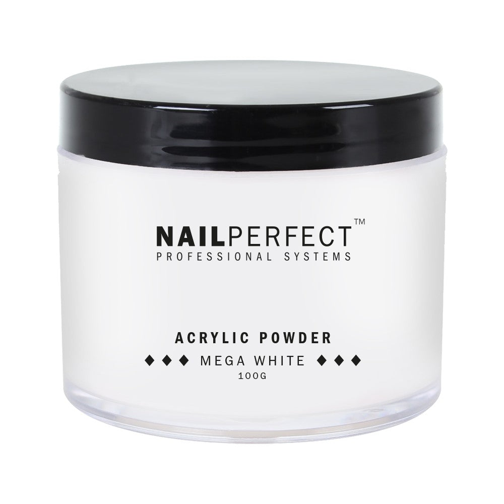 Nail Perfect Acrylic Powder Mega White