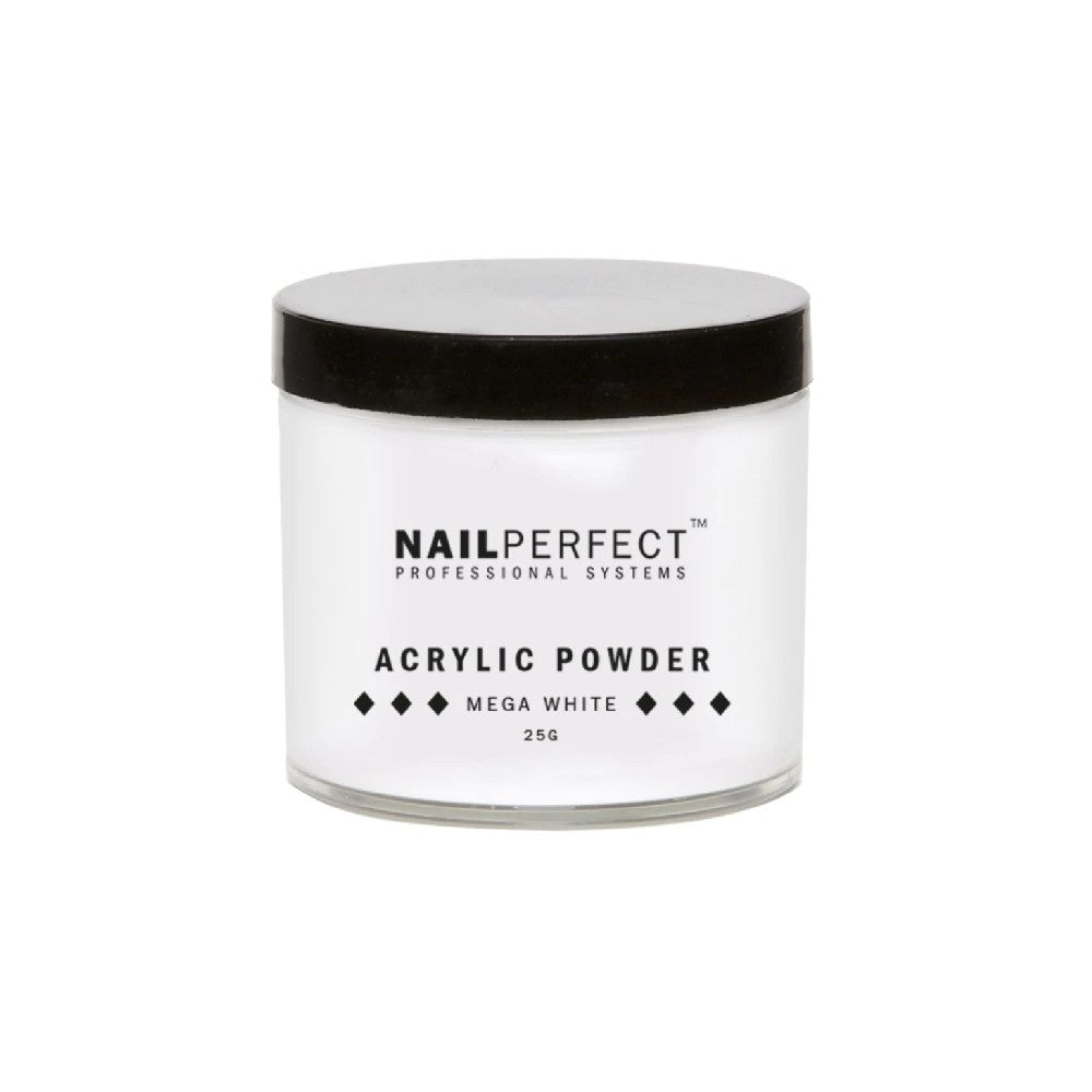 Nail Perfect Acrylic Powder Mega White