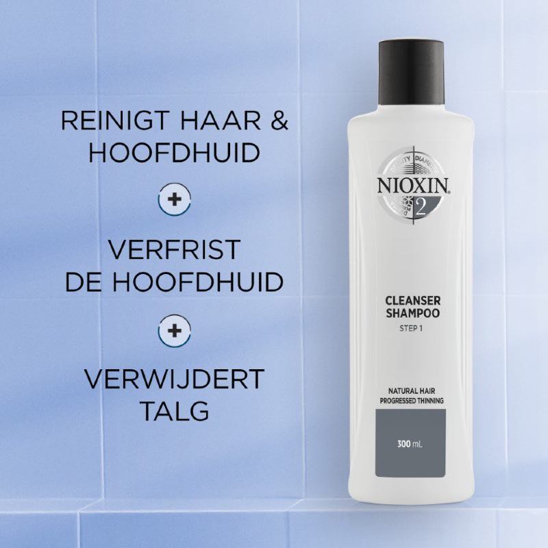 Nioxin System 2 Cleanser omschrijving