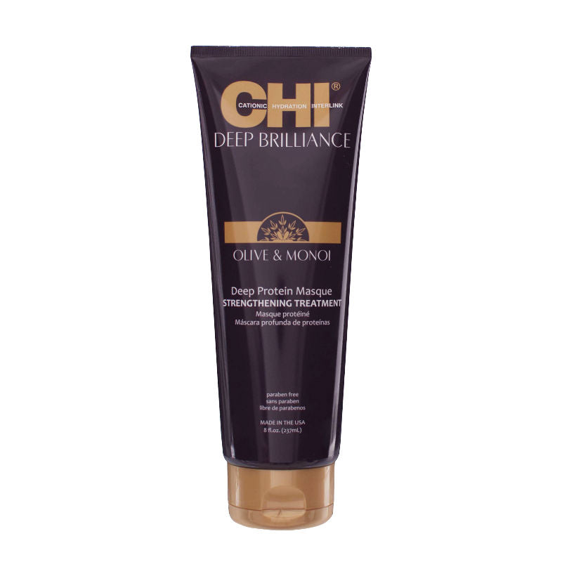 CHI Deep Brilliance Olive & Monoi Deep Protein Masque Strengtening Treatment