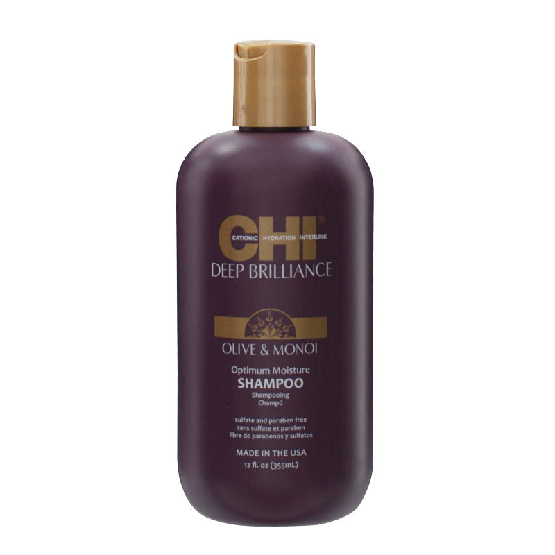 CHI Deep Brilliance Olive & Monoi Optimum Moisture Shampoo