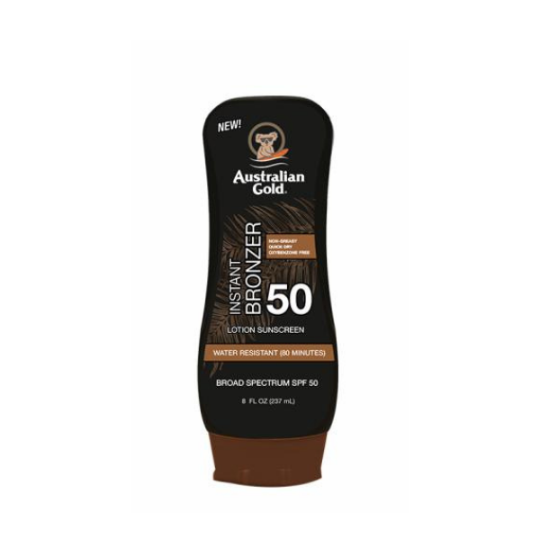 Australian Gold SPF50 Lotion + Bronzer