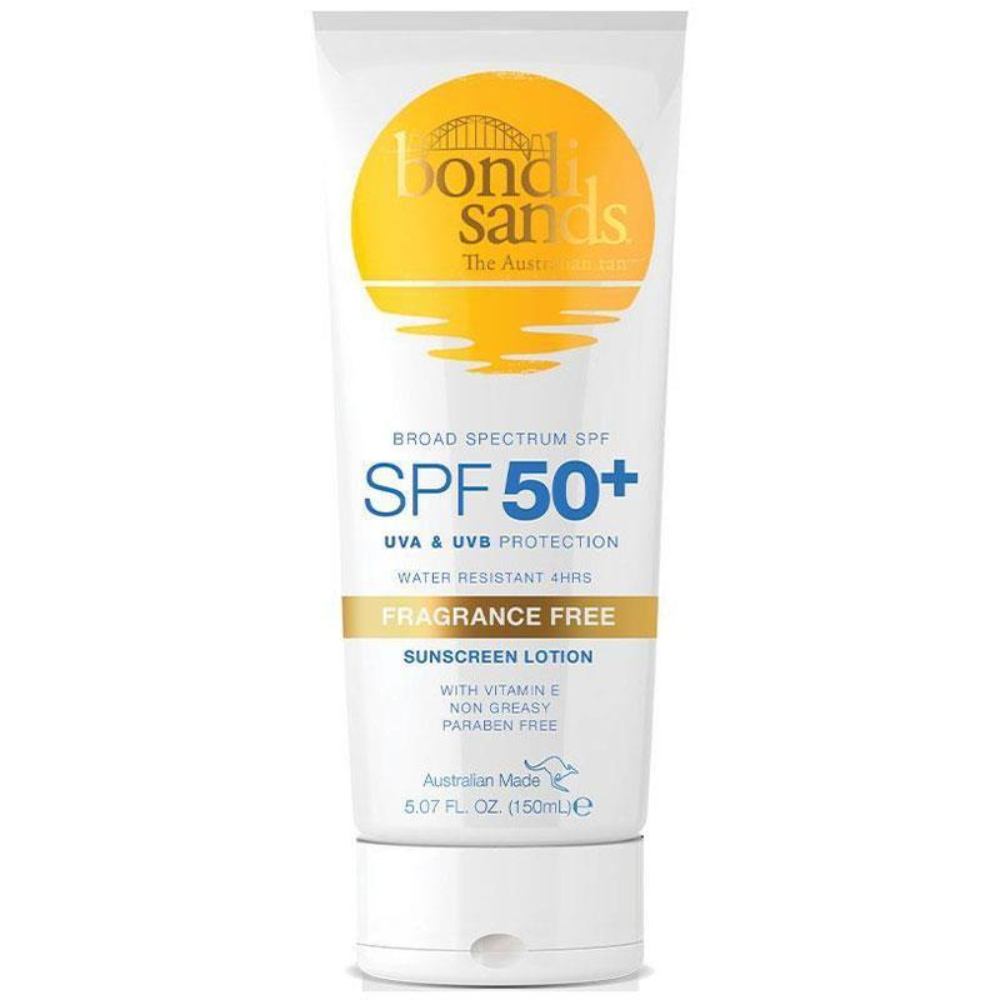 Bondi Sands Sunscreen Lotion SPF 50+ Face Fragrance Free 75ml