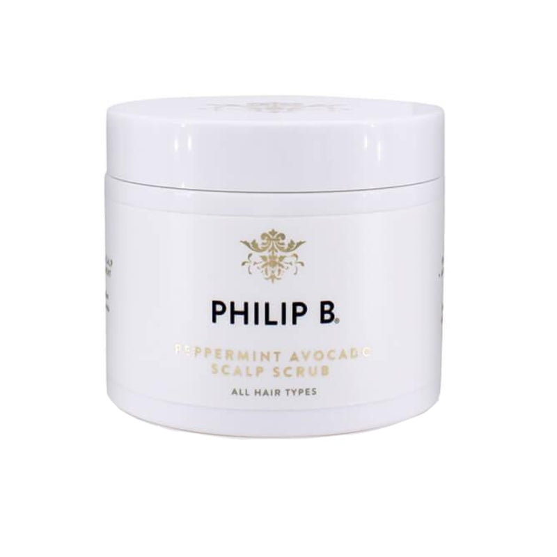 Phiip B Peppermint Avocado Scalp Scrub 