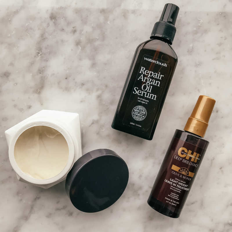 CHI Deep Brilliance Olive & Monoi Shine Serum Leave-in Treatment