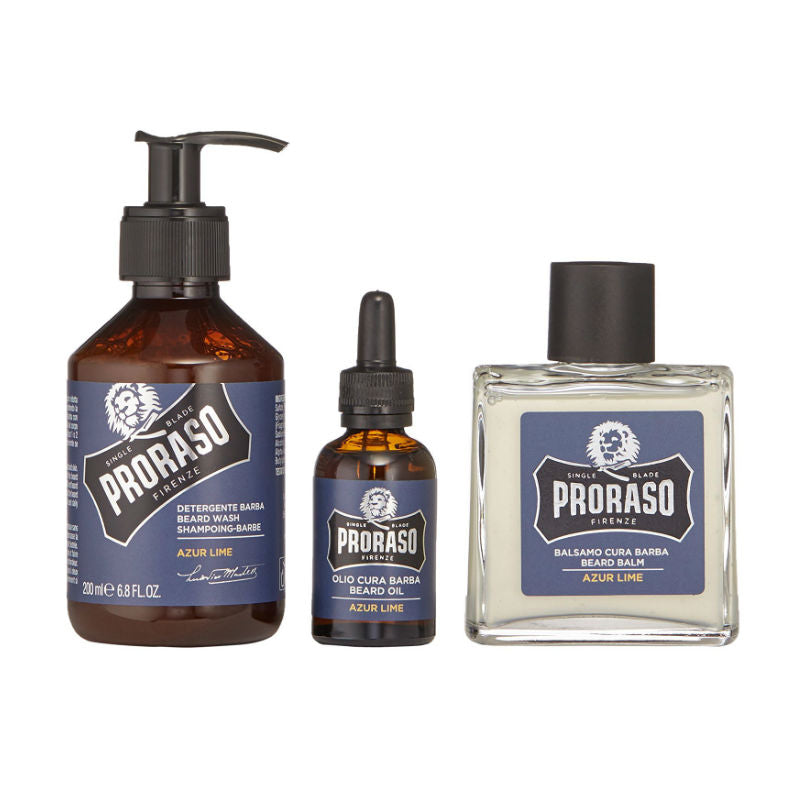 Proraso Giftset Beard Azur Lime