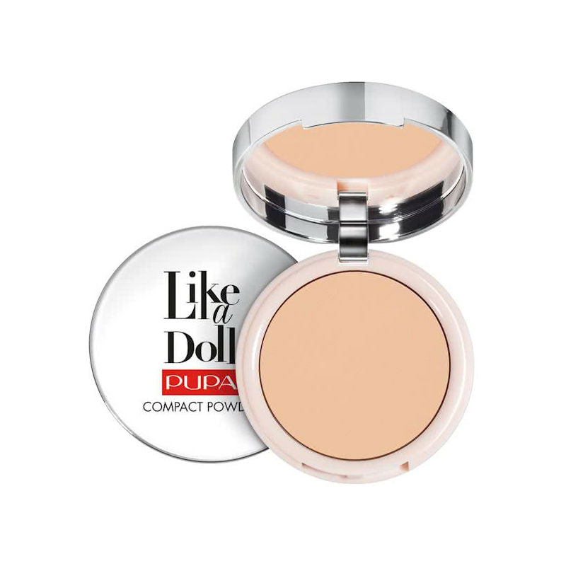 PUPA Like A Doll Nude Skin Compact Powder SPF 15 003 Natural Beige