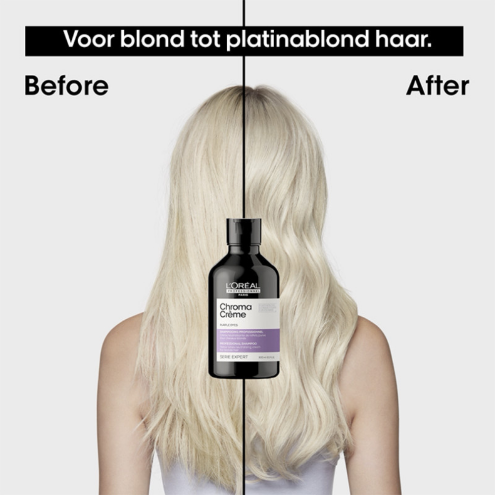 L’Oréal Professionnel Serie Expert Chroma Crème Purple Corrigerende Zilvershampoo