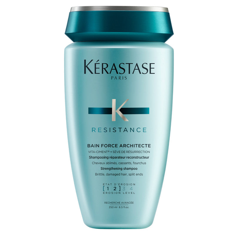 Kérastase Résistance Bain Force Architecte Shampoo voor Beschadigd Haar Resultaat