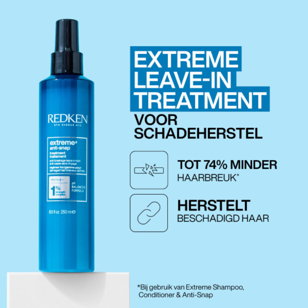 Redken Extreme Anti Snap Leave-In Treatment voor Beschadigd Haar 250ml