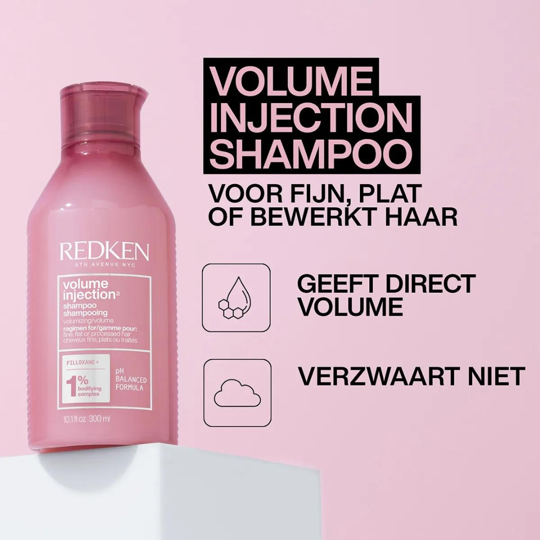 Redken Volume Injection Shampoo voor futloos haar