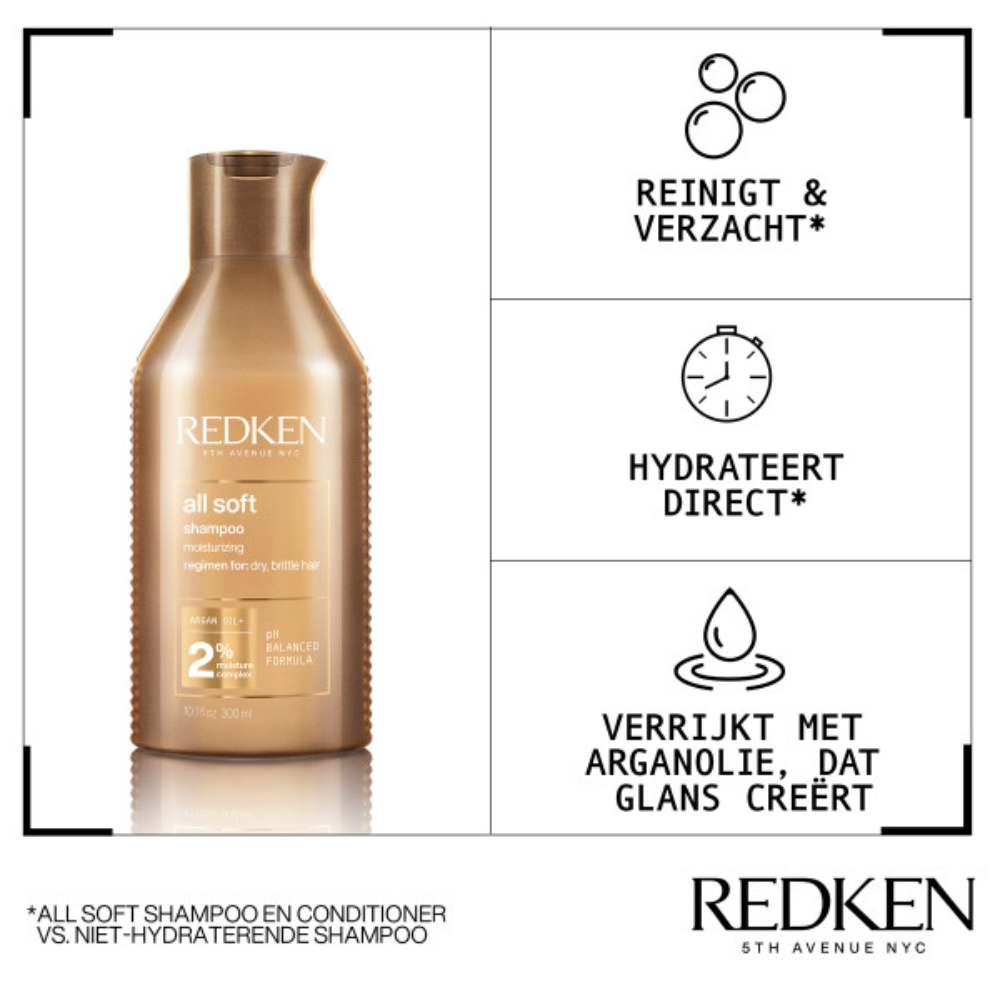 Redken all soft voordelen