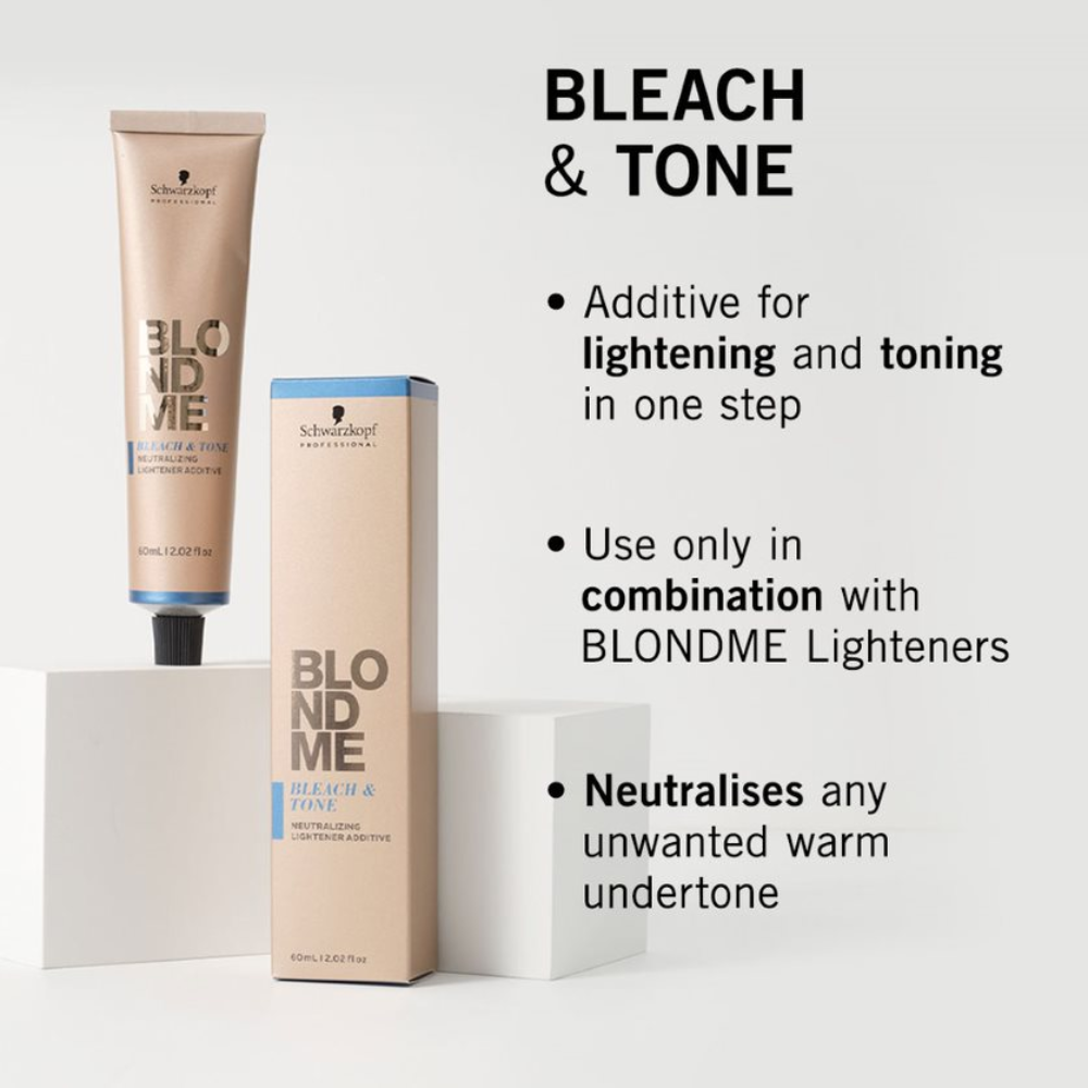 Schwarzkopf Professional Bleach & Tone voordelen
