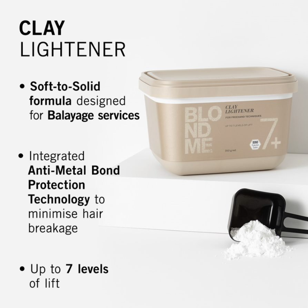 Schwarzkopf Professional BlondMe BM Clay Lightener 350g