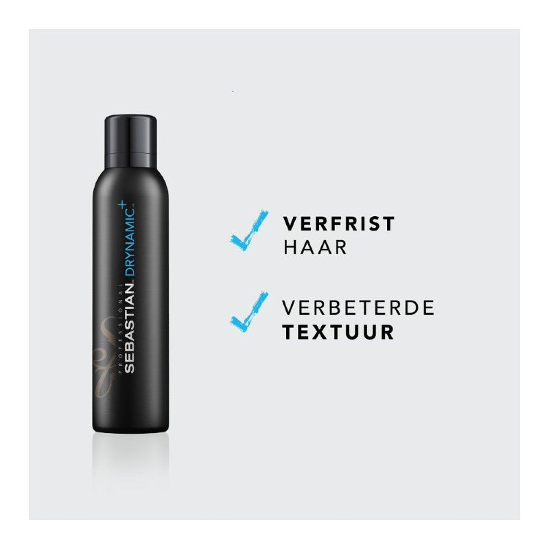 Sebastian Drynamic Droogshampoo uitleg