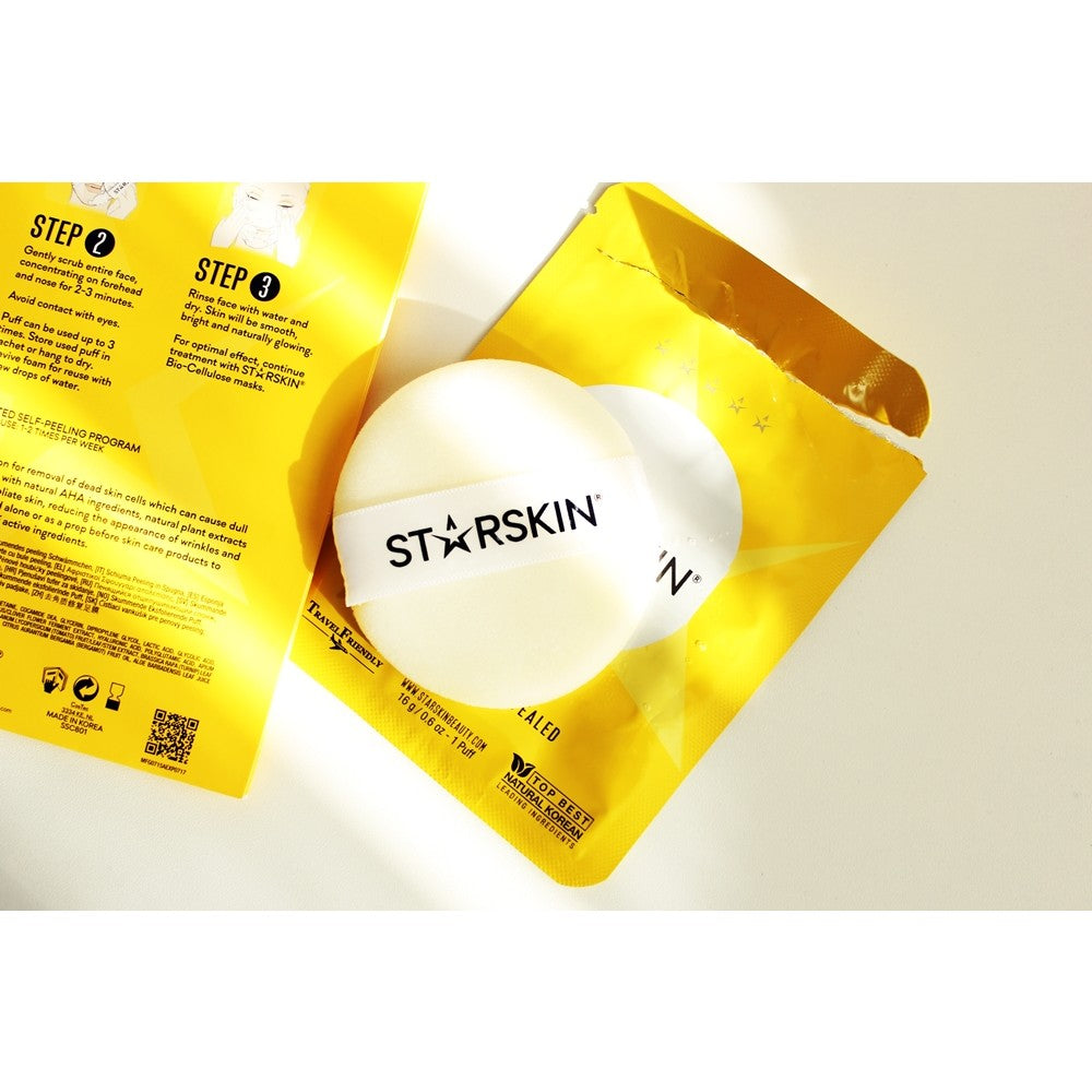 Starskin Glowstar Foaming Peeling Puff 2