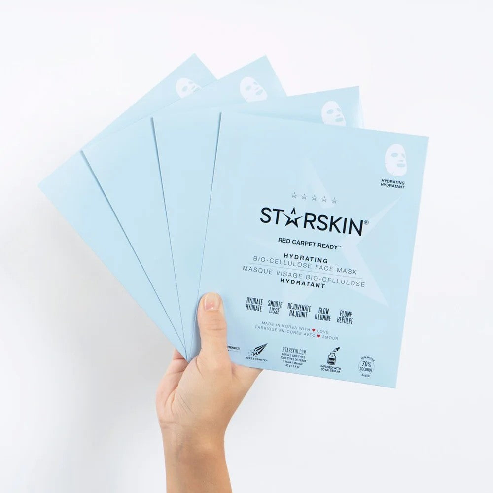 Starskin Red Carpet Ready Hydrating Bio-Cellulose Face Mask