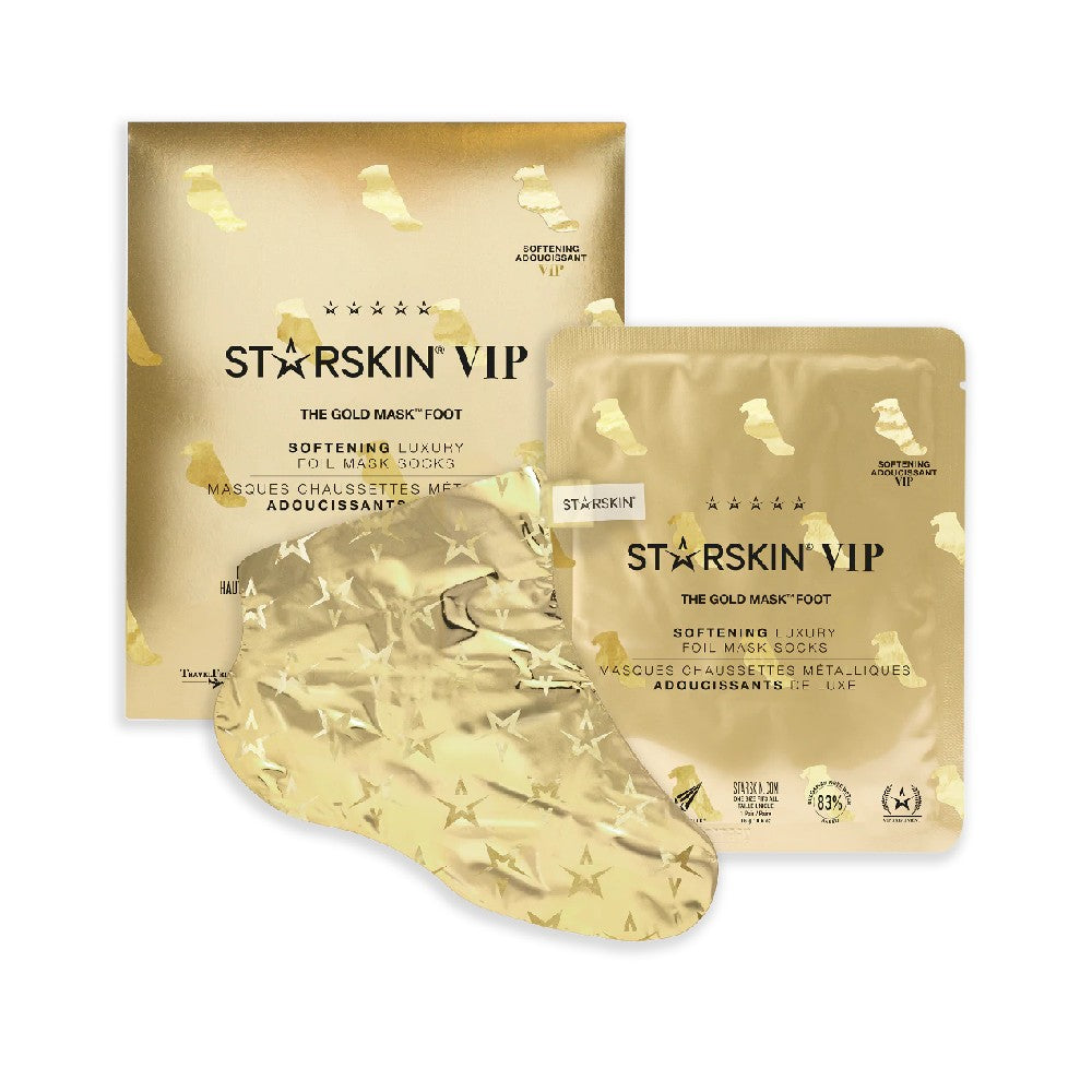 Starskin The Gold Mask Foot Mask Socks