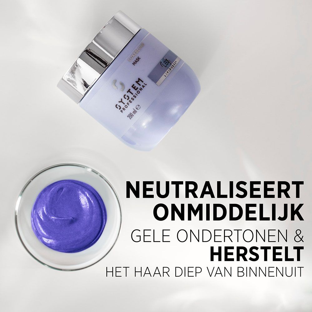 System Professional LuxeBlond Masker Neutraliseert