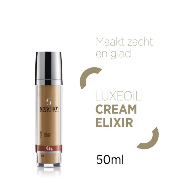 System Professional LuxeOil Cream Elixir L5c 50 ml uitleg