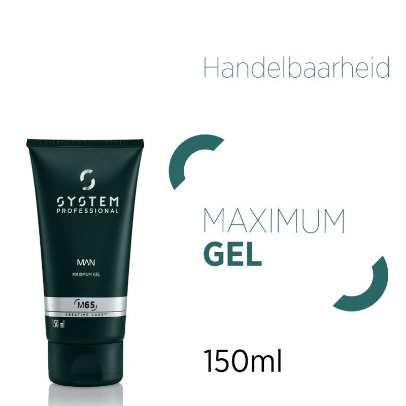 System Professional System Man Max Gel uitleg