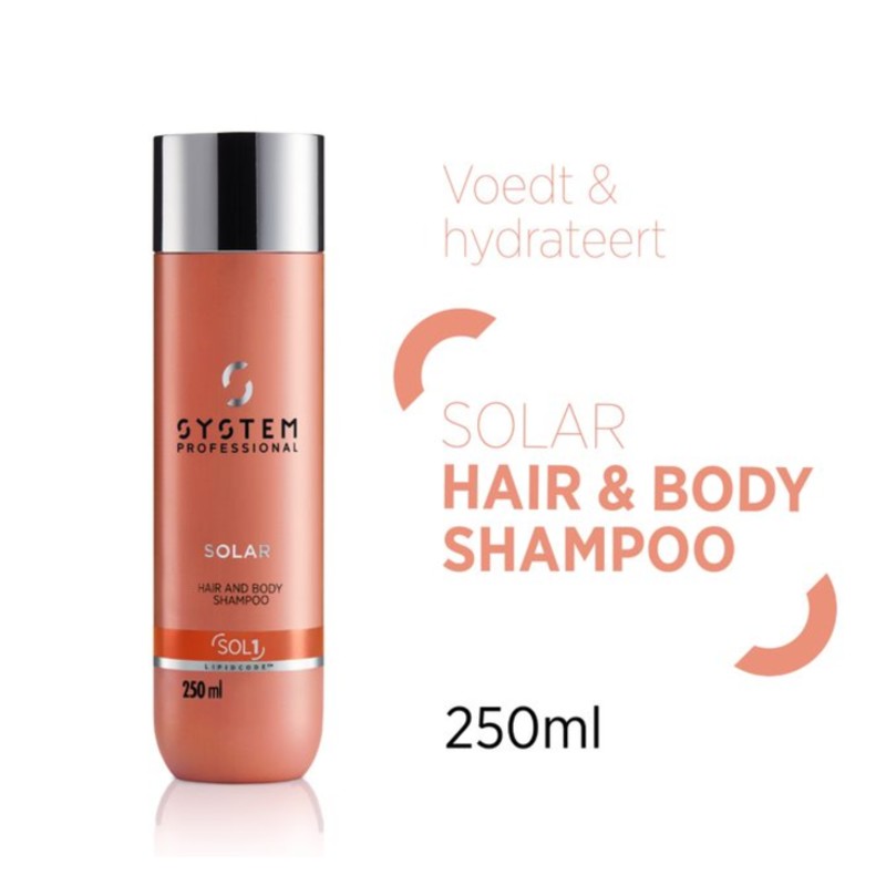 System Professional System Solaris Hair & Body Shampoo uitleg