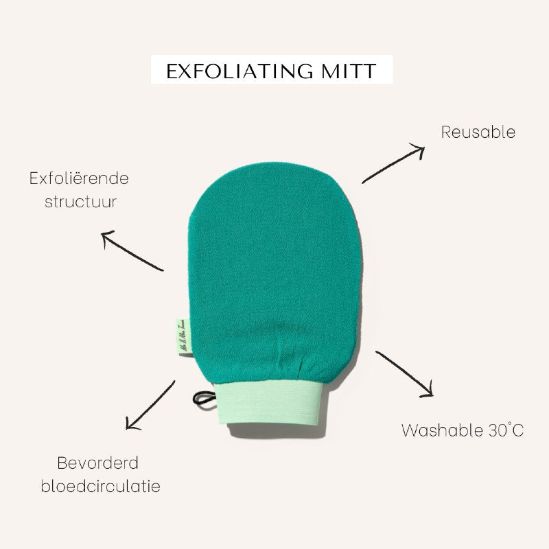 Mr & Mrs Tannie Poolside Ready Exfoliating Mitt