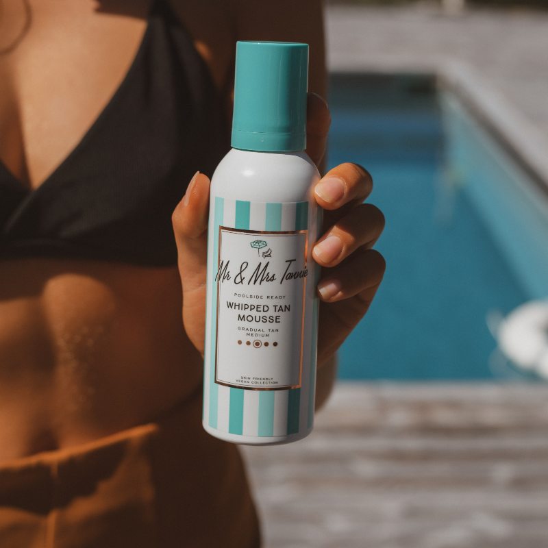 Mr & Mrs Tannie Poolside Ready Whipped Tan Mousse