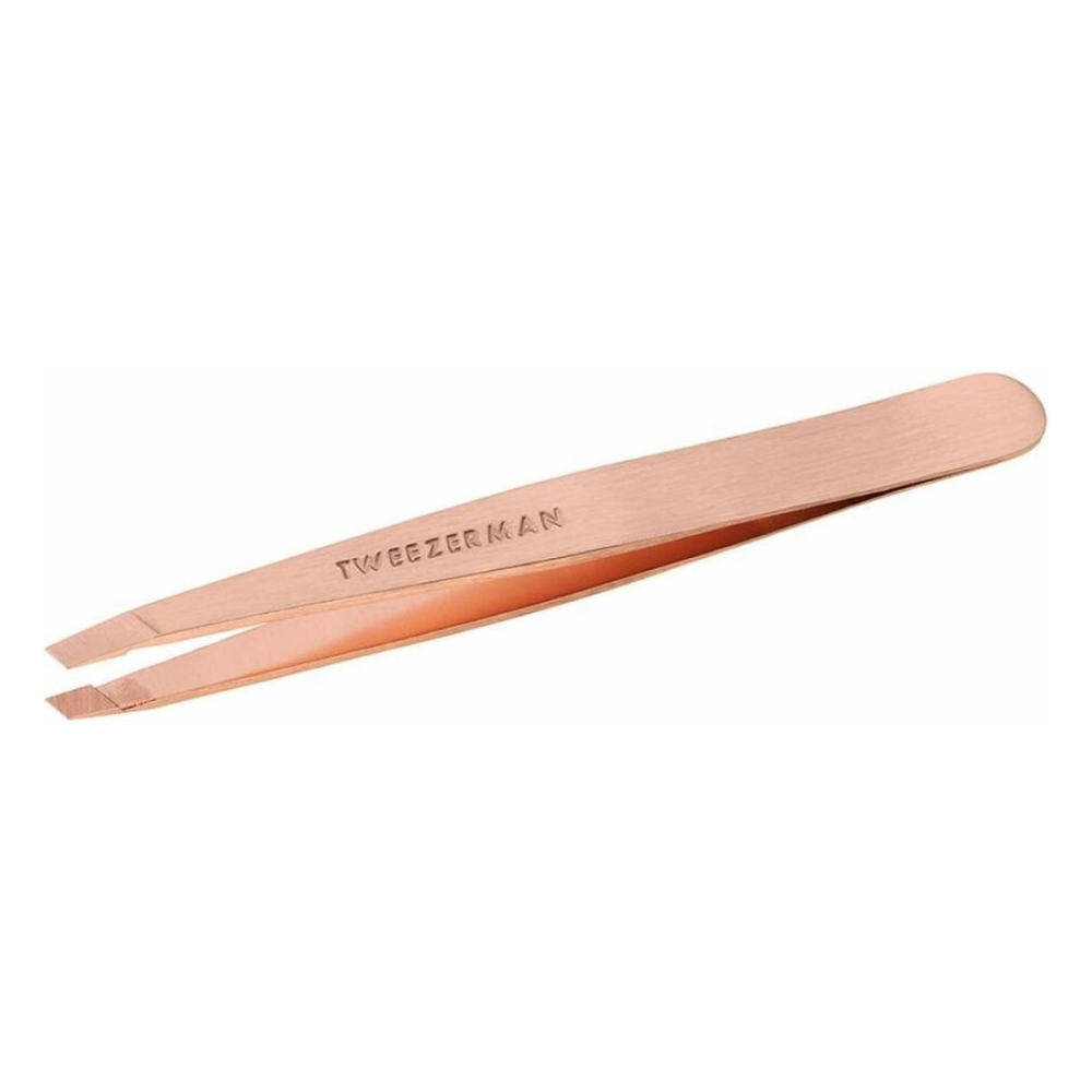 Tweezerman Slant Tweezer Rose goud