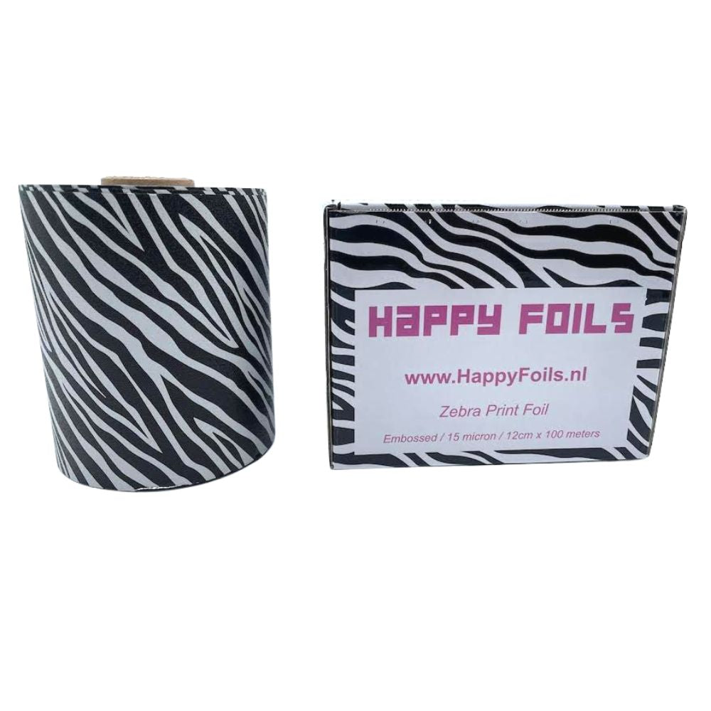 Happy Foils Zebra 100x12