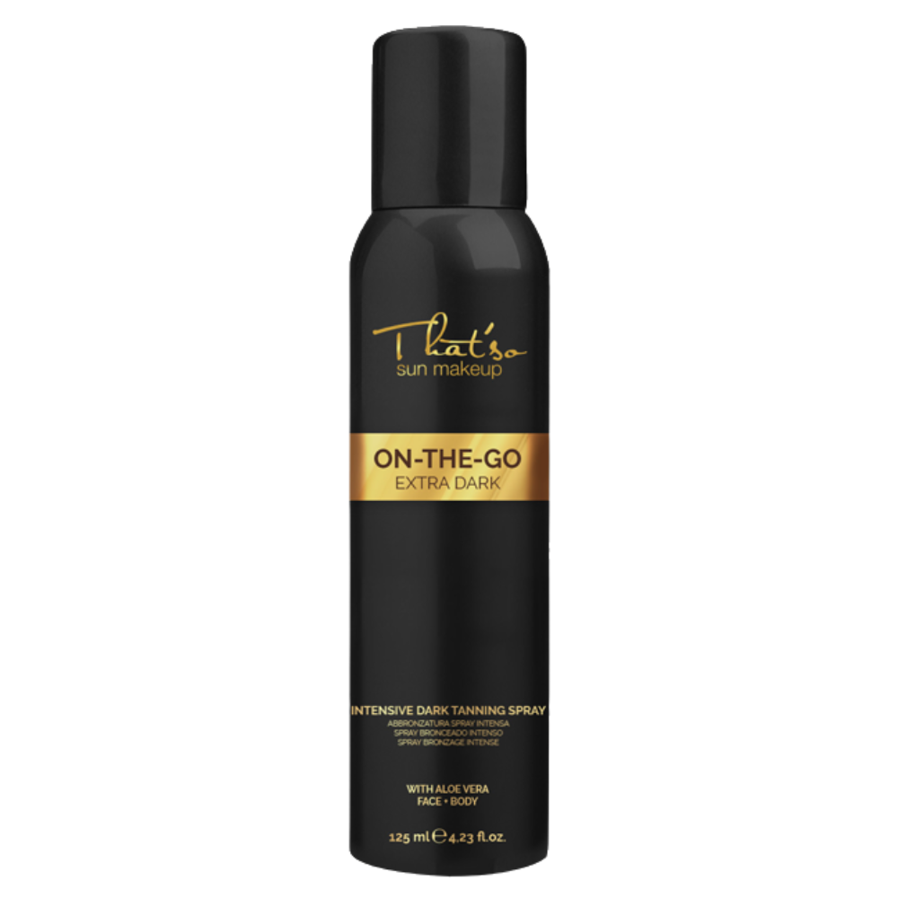 Extra dark intensive dark tanning spray