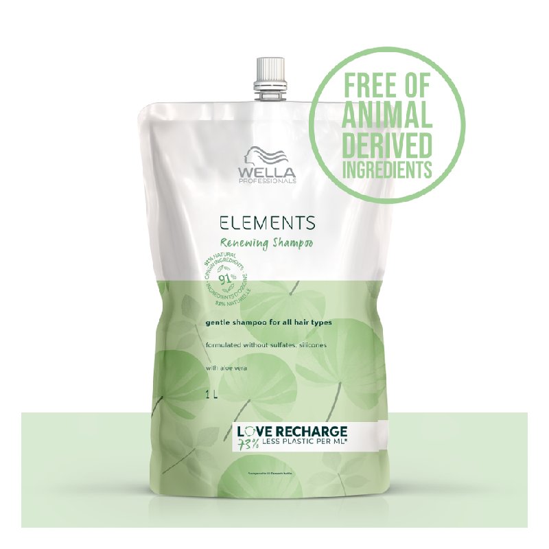 Wella Elements Renewing Shampoo 1000 ml free