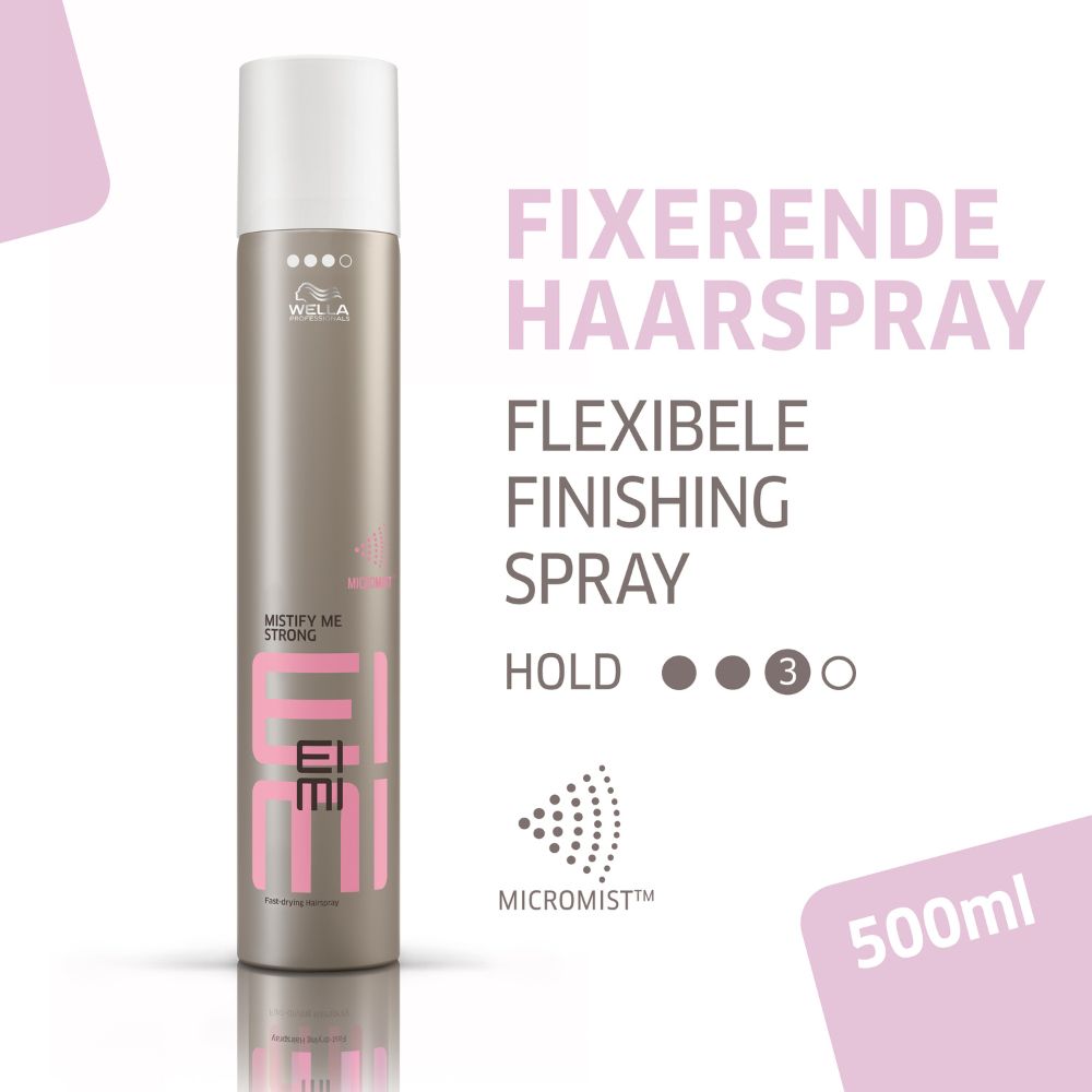 Wella Professionals EIMI Mistify Me Strong Fixerende Haarspray