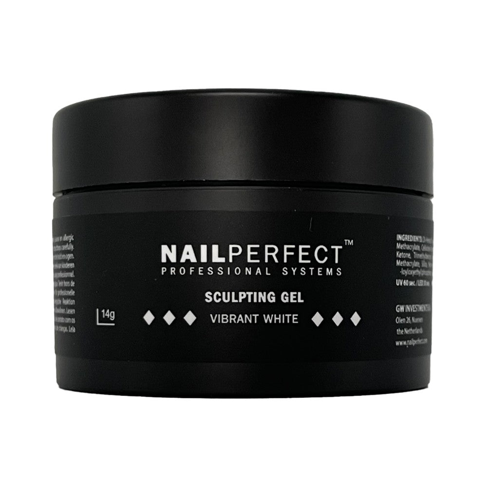 Nail Perfect LED/UV Sculpting Gel Vibrant White