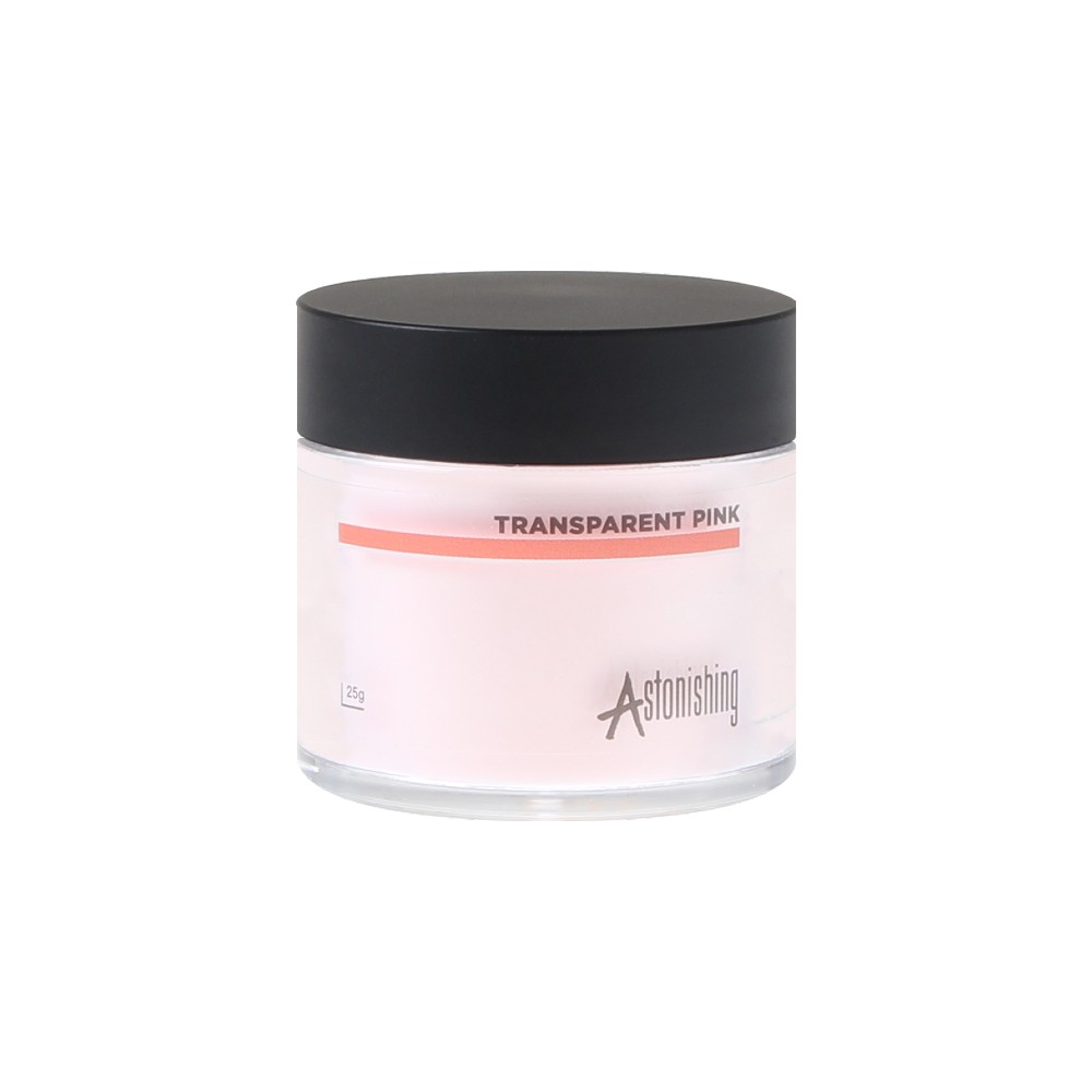 Astonishing Acrylic Powder Transparent Pink 25 gr