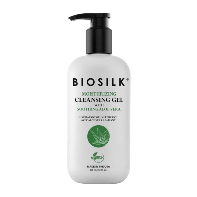 Biosilk Moisturizing Cleansing Gel with Soothing Aloe Vera  355 ml