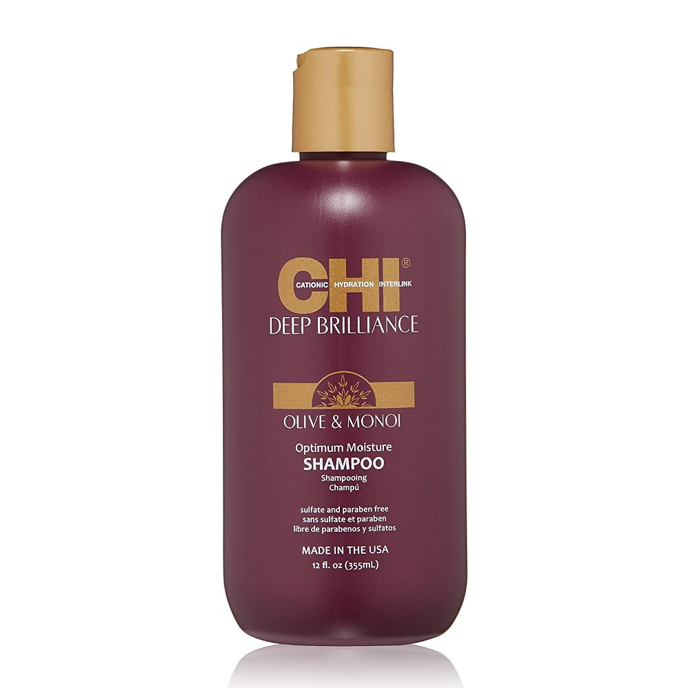 CHI Deep Brilliance Olive&Monoi Optimum Moisture Shampoo 355ml