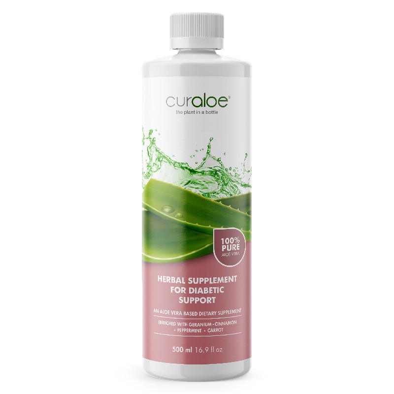 Curaloe Aloe Vera Diabetic Support Juice 500ml