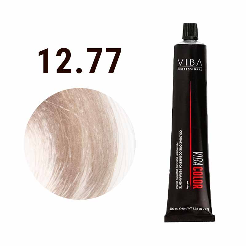 Viba 12.77 Permanent Coloring Cream Extreme Beige Blonde